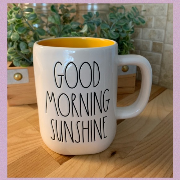 RAE DUNN “GOOD MORNING SUNSHINE” LL CERAMIC MUG